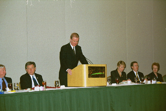 Speeches after unveiling