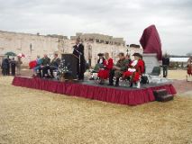 Statue unveiling